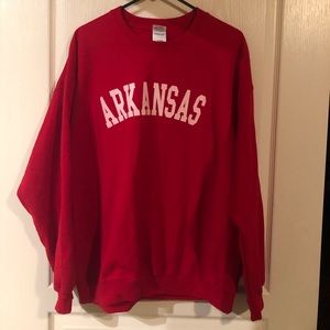 Red Arkansas Sweatshirt